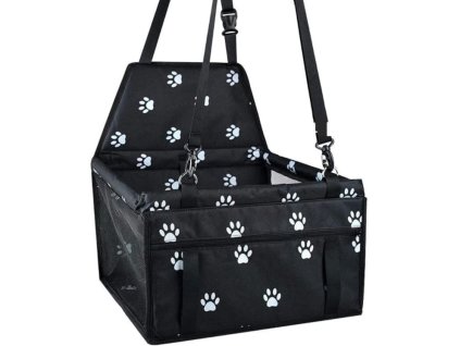 Nosič pro psy do auta - černý