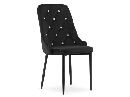 Židle AMORE - černá x 1