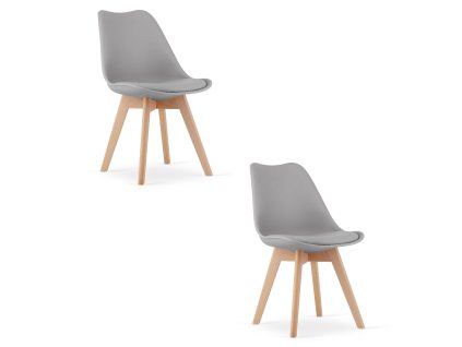Židle MARK Grey x 2