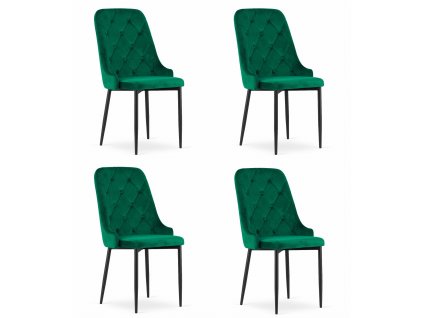 Židle CAPRI - zelená x 4