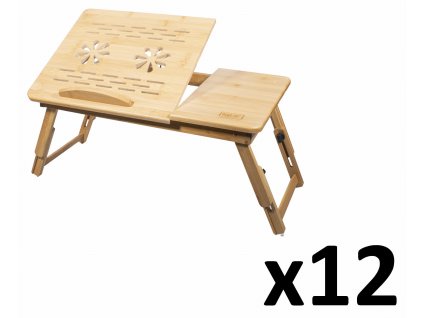 "Stůl na notebook bambus M x 12"