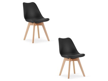 Židle MARK černá x 2