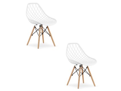 Židle SAKAI - bílá x 2