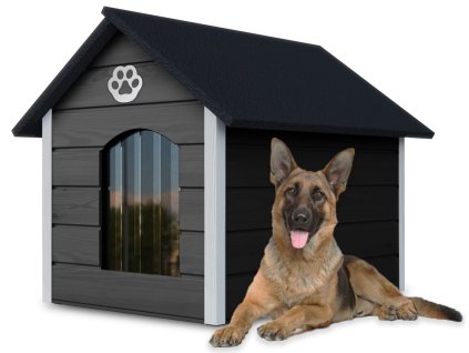 Klasická dřevěná bouda pro psa ZORA