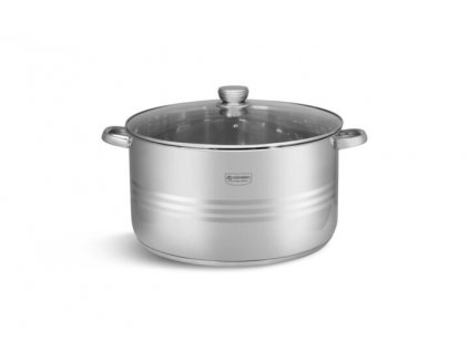Nerezový hrnec s poklicí ? 38 cm, 23,8 l