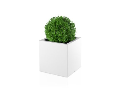 Designový květináč PIXEL POT White