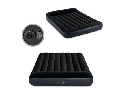 Nafukovací matrace 191x137 cm s pumpou Velur Bed 64148ND