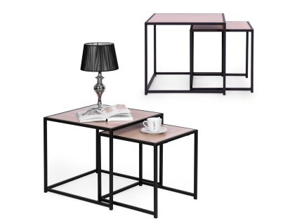 Sada 2 konferenčních stolků, design Loft