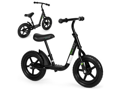 Kolo, balanční kolo s plošinou pro děti, jezdící, kola EVA , černé