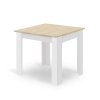 NP stůl 80x80 Sonoma dub + bílá