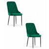 Židle CAPRI - zelená x 2