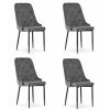 Židle CAPRI - šedá x 4