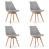 Židle MARK Grey x 4