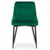 Židle MONZA - zelený samet x 4