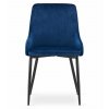 Židle MONZA - modrý samet x 3