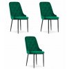 Židle CAPRI - zelená x 3