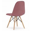 Židle DUMO - tmavě růžový samet x 1