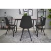 Židle OSAKA černá / nohy černé x 4