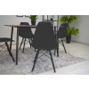 Židle OSAKA černá / nohy černé x 4