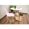 Židle ZUBI - růžová x 1