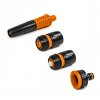 WELLHOX 4-dielná súprava zavlažovacích zariadení pre hadicu 1/2",5/8"