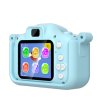 WELLHOX Detská modrá kamera s imitáciou mačiatka