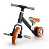 Balanční kolo, odrážedlo, s pedály, 2 v 1, černé,