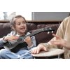 Dřevěná ukulele kytara pro děti, 4 nylonové struny od