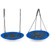 Zahradní houpačka Čapí hnízdo 100cm Modrá