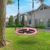 Zahradní houpačka Čapí hnízdo 100cm Růžová