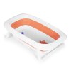 Dětská vana - skládací vana s odtokem 81 cm - Kraví oranžová
