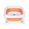 Dětská vana - skládací vana s odtokem 81 cm - Kraví oranžová