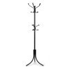 Stojanový věšák s 16 háčky, kov, 184 cm,