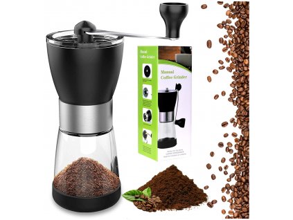 Ručný mlynček na kávu a korenie Mulino