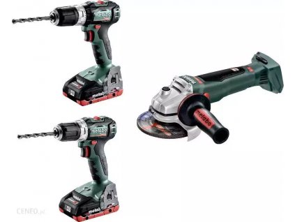 METABO.COMBO 18V KIT (WB 18LTX BL +BS 18 L +SB 18 L) 2x5.2Ah 4x2.0Ah