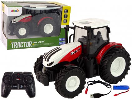 Poľnohospodársky traktor na diaľkové ovládanie 1:24