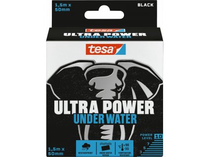 TESA OPRAVNÁ PÁSKA ČIERNA 1,5 m x 50 mm ULTRA POWER VODOVZDORNÁ