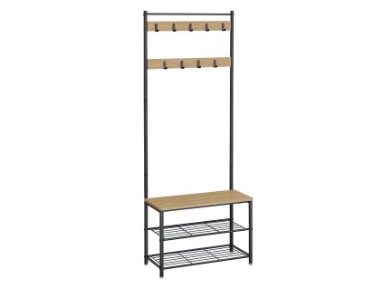 Stojan na oblečenie - sonoma - HSR041B11