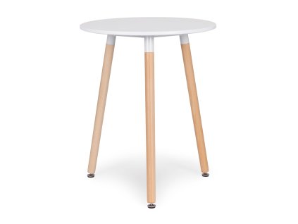 Moderný drevený stôl do kuchyne v obývacej izbe 60 cm