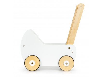 Drevený kočík pre bábiky