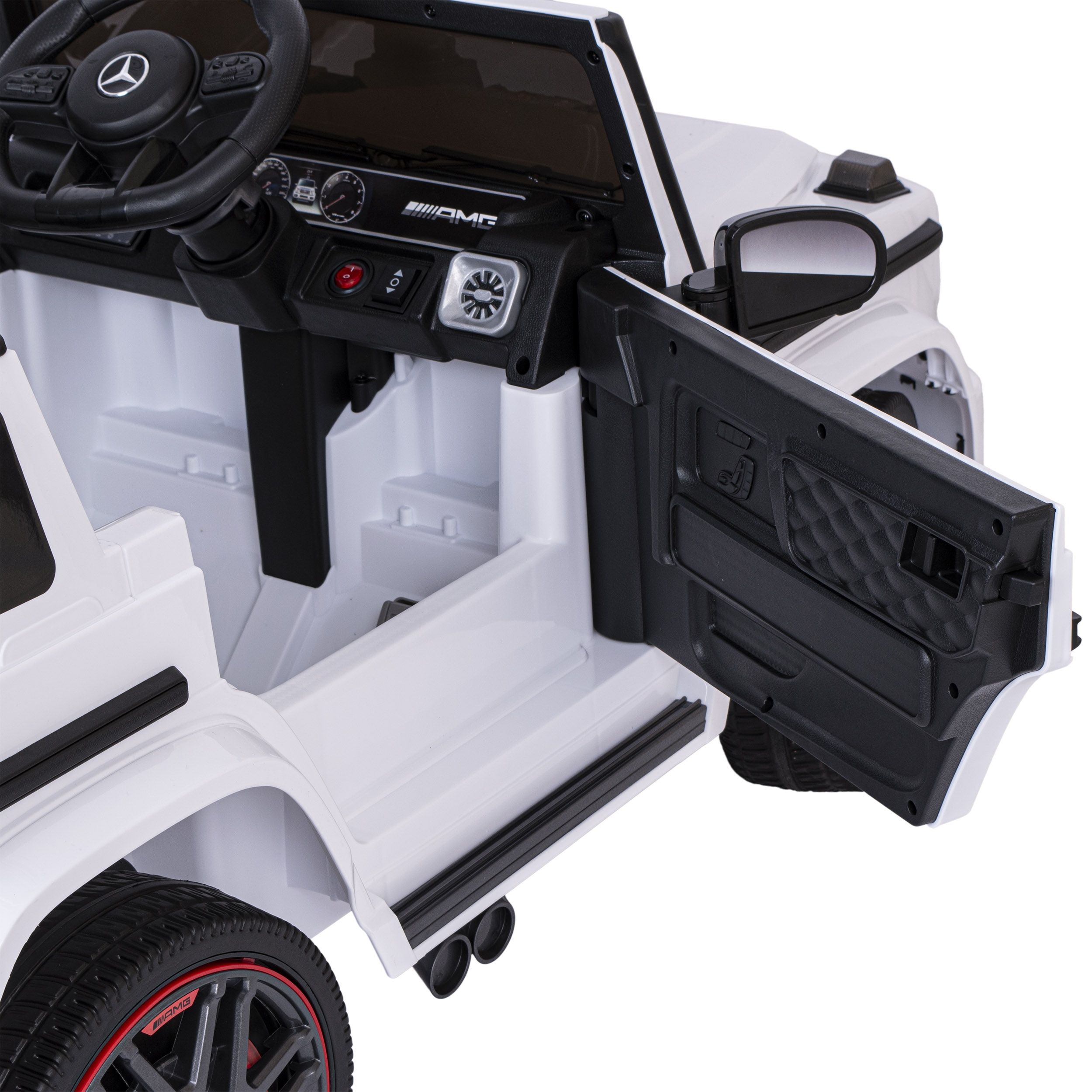Elektromobil pre deti MERCEDES AMG G63 biely