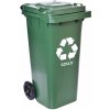 Odpadkový kôš 120L zelený
