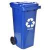 Odpadkový kôš 120L odpadkový kôš modrý