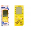 Elektronická konzola Tetris Brick Game 23 úrovní Yellow