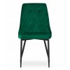 Stolička IMOLA - tmavozelený zamat x 4