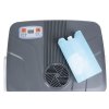 Prenosná autochladnička, 29 l, 220-240V DC12V, funkcia ohrevu, bezplatná vložka, grafit