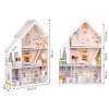 Drevený domček pre bábiky XXL Pudrowa Mansion,