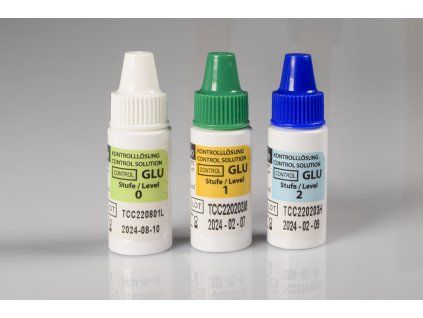 LEONARDO GLU control solution bottles