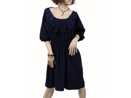 Trac dámské šaty tmavě modré