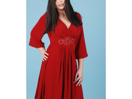 ICE dámské šaty červené